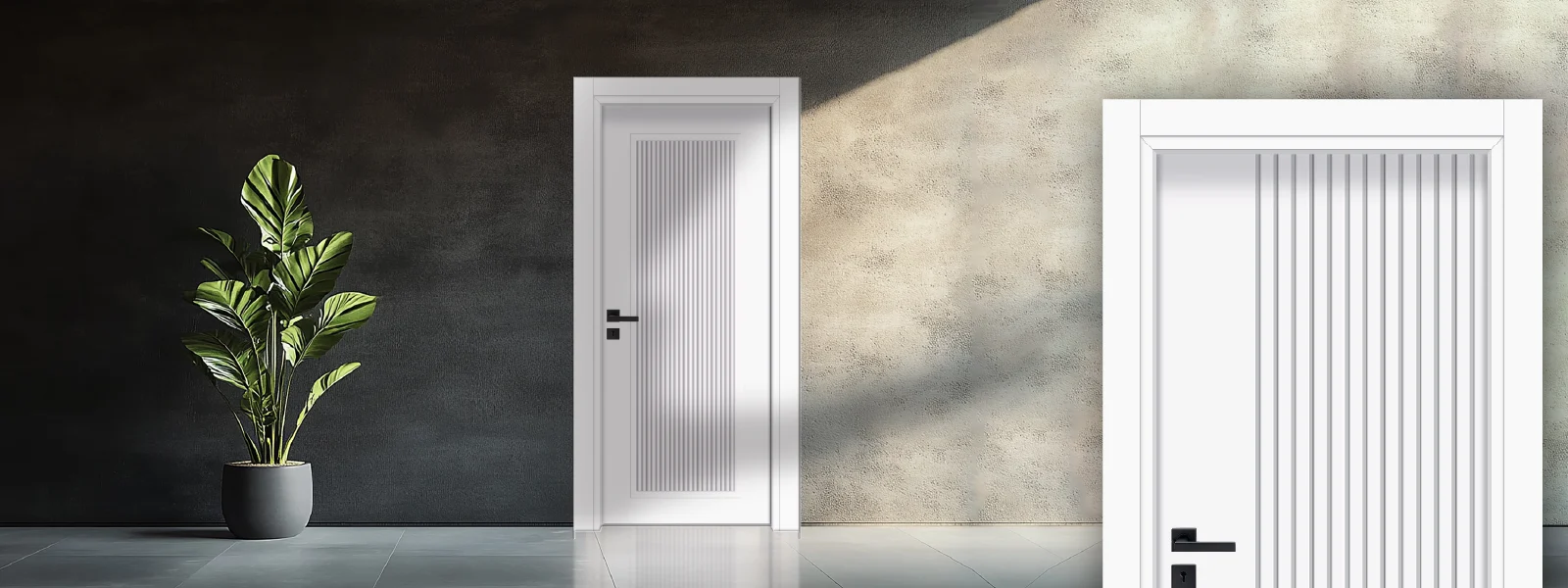 Melamin panel iç oda kapısı — dayanıklı ve modern çizgi